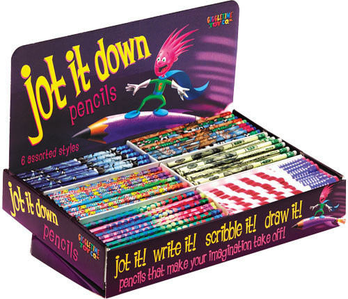 Jot It Down Pencil Display