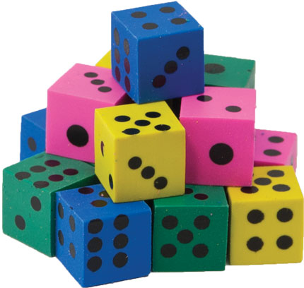 Dice Erasers