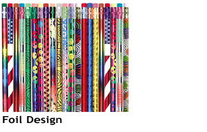 Foil Design Pencil Assortment