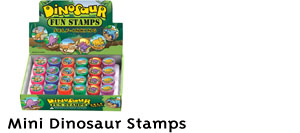 Mini Dinosaur Stamps