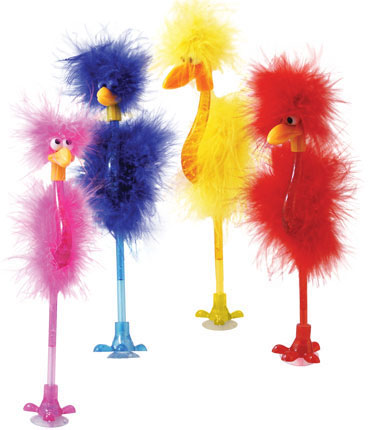 Fabulous Feathered Flamingo Pen