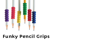 Funky Pencil Grips