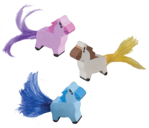 Crazy Horse Eraser with Brush Tail