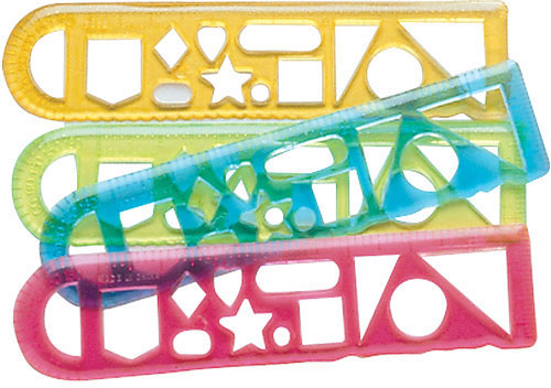 4" Stencil Rulers