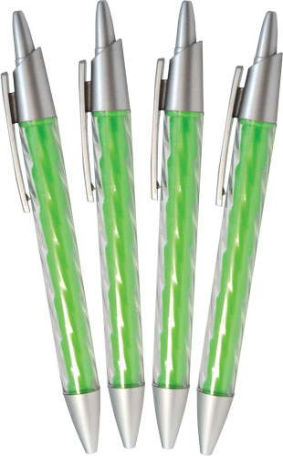 Green Pearlescent Helix Pen - Blank Green Pearlescent Helix Pen - Blank