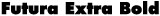 Futura Extra Bold