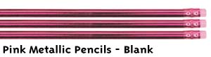 Pink Metallic Foil Pencils