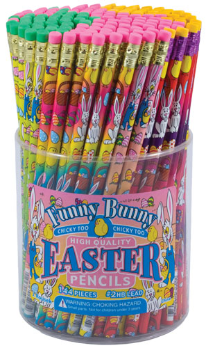 Easter Bunny Pencils - Tub