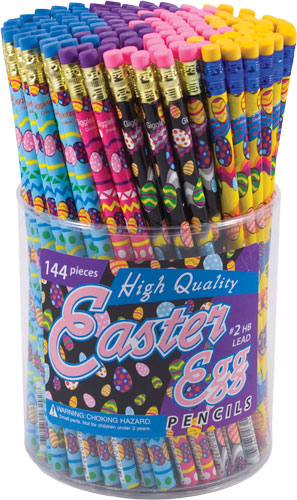 Easter Egg Pencils - Tub