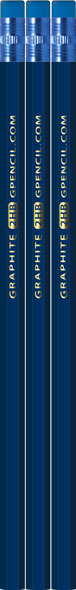Dark Blue Pencils - Hexagon