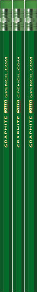 Pine Green Pencils - Hexagon