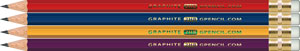 Sharpened Hexagon Test Pencil Assortment - Graphite