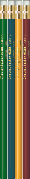 Test Pencil Assortment - Round - Non Sharpened