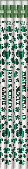 St. Patrick's Day Pencils