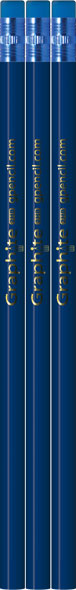 Royal Blue Pencils - Round