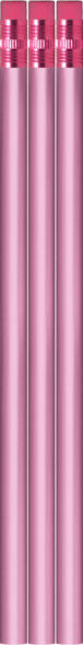 Rose Metallic Painted Pencils