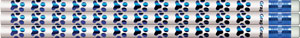 Blue Paw Print Pencils