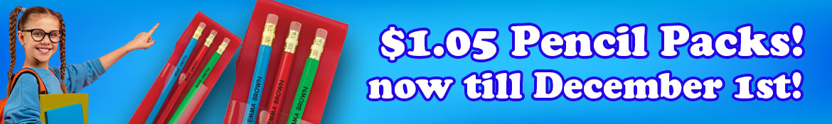 It's Pencil Pack Time!