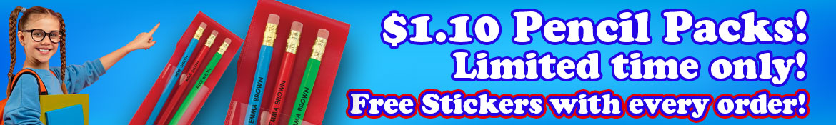 It's Pencil Pack Time!