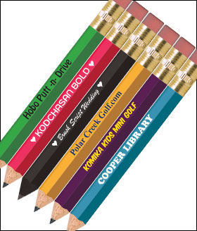 Personalized Hexagonal Coloring Pencils