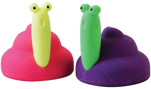 Snail Eraser/Pencil Holder