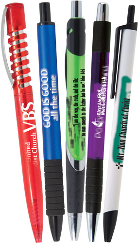 Misprinted Religious Pens