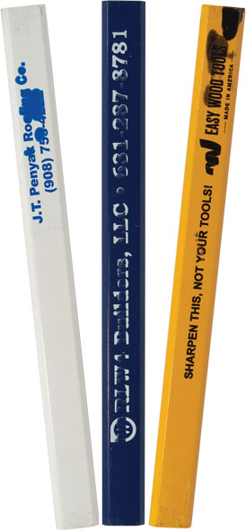 Misprinted Carpenter Pencils