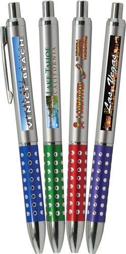 Diamond Writer Personalized Pen - Full Color Digital Imprint