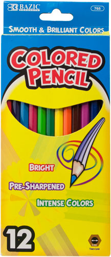 Colored Pencils - 12 Pack