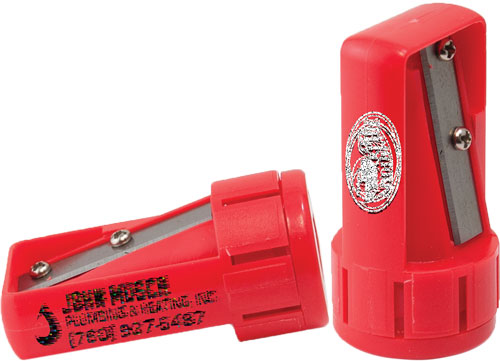 Misprinted Carpenter Pencil Sharpener