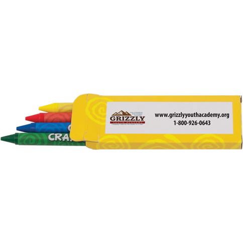 4 Pack Crayons