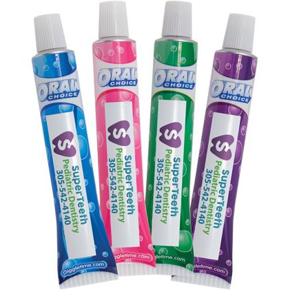 Toothpaste Personalized Pen - Full Color Digital Imprint