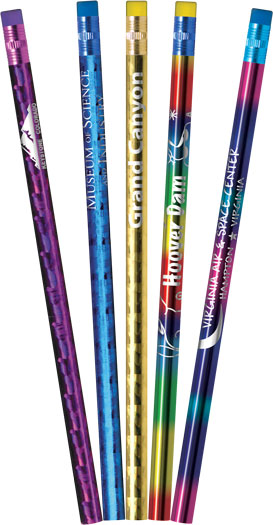 Holographic Foil Pencils - 1 Color Imprint