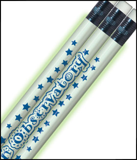 Glow in the Dark Pencils - 1 Color Imprint-Low Minimum