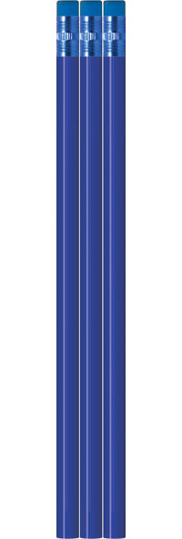 Lapis Blue Pencils - Round - Blank