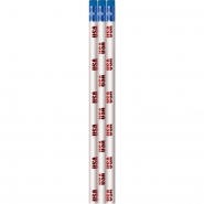 American Flag Pencils, Set of 12, Cool Patriotic Writing Pencils with · Art  Creativity