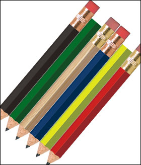 Golf Pencils - Bulk