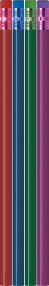 Gemstone Painted Pencil Assortment - Round - Blank