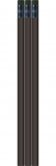 Black Pencils with Black Eraser - Hexagon - Blank