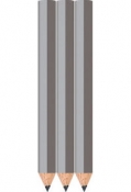 Silver Golf Pencils - Hexagon - Bulk