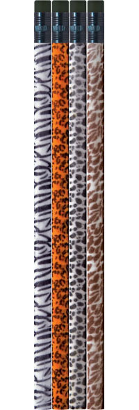 Assorted Wild and Fuzzy Velvet Pencils