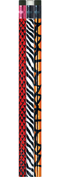Animal Print Design Pencils