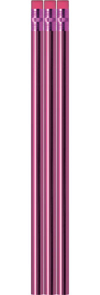 Pink Metallic Foil Pencils