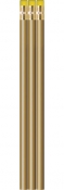 Gold Pencils - Metallic Painted