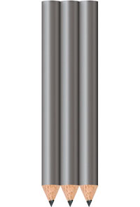 Silver Golf Pencils - Round - Bulk