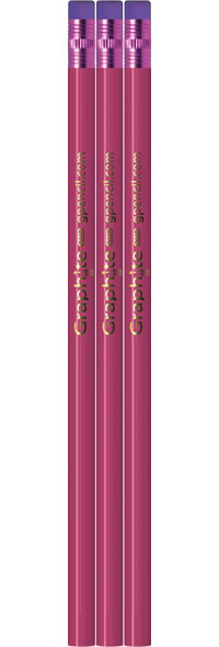 Light Purple Pencils - Round