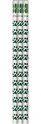 Green Paw Print Pencils