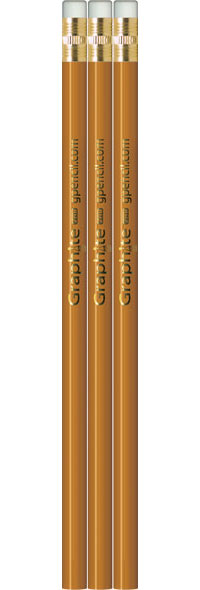 Burnt Orange Pencils - Round
