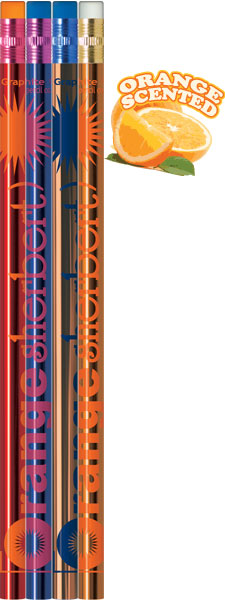 Scented Orange Sherbert Pencils