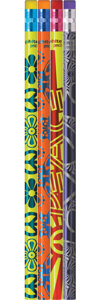 Groovy '60s Metallic Foil Pencils